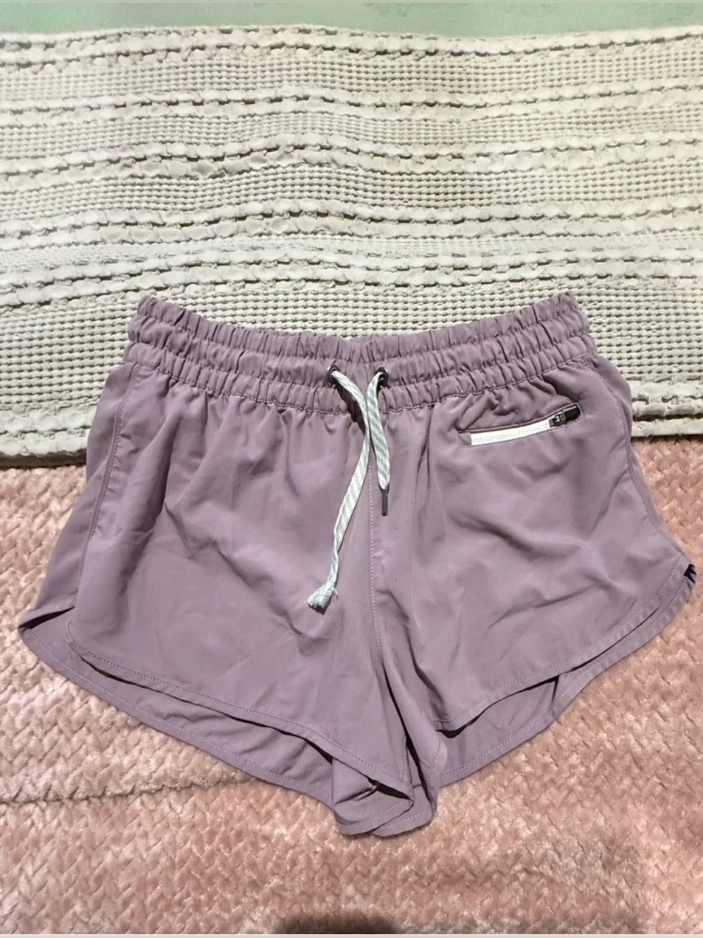 GAP Women's Lavender Athletic Drawstring Shorts